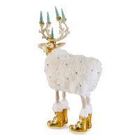 Patience Brewster Moonbeam Blitzen Reindeer Figure