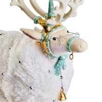 Patience Brewster Moonbeam Blitzen Reindeer Figure