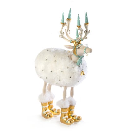 Patience Brewster Moonbeam Blitzen Reindeer Figure