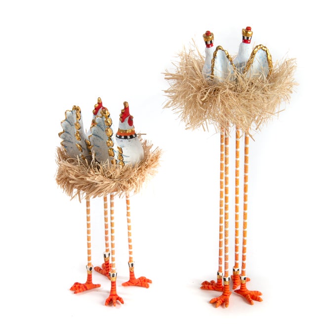Patience Brewster Nativity Chicken & Dove Figures image number 5