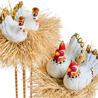 Patience Brewster Nativity Chicken & Dove Figures