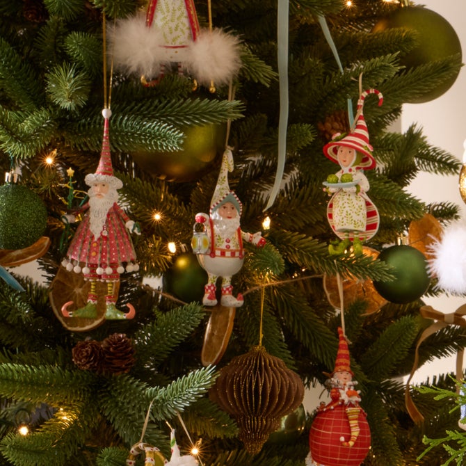 Patience Brewster Dash Away Santa's Lantern Elf Ornament image number 4