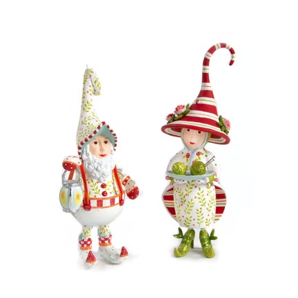 Patience Brewster Dash Away Santa's Lantern Elf Ornament