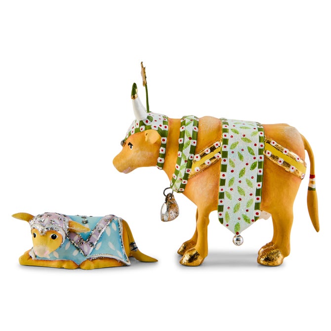 Patience Brewster Nativity Cow & Calf Mini Figures image number 7