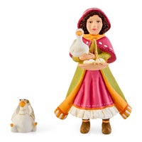 Patience Brewster Nativity Girl with Duck Figures