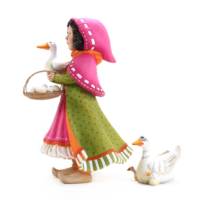 Patience Brewster Nativity Girl with Duck Figures image number 7