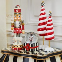 Nutcracker Gift Snow Globe