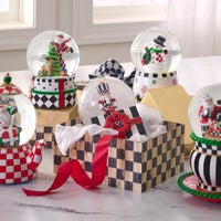 Nutcracker Gift Snow Globe