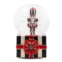 Nutcracker Gift Snow Globe