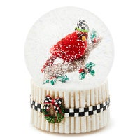 Cardinal Snow Globe