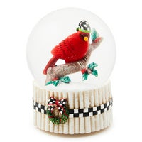 Cardinal Snow Globe