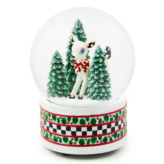 Deary Deer Snow Globe image number 0