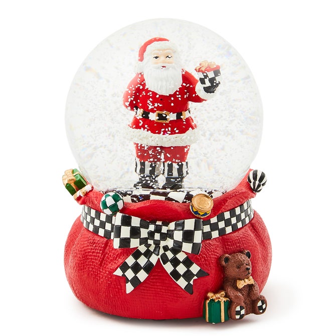 Gift Giving Santa Snow Globe image number 2