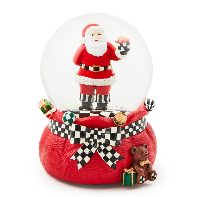 Gift Giving Santa Snow Globe image number 0