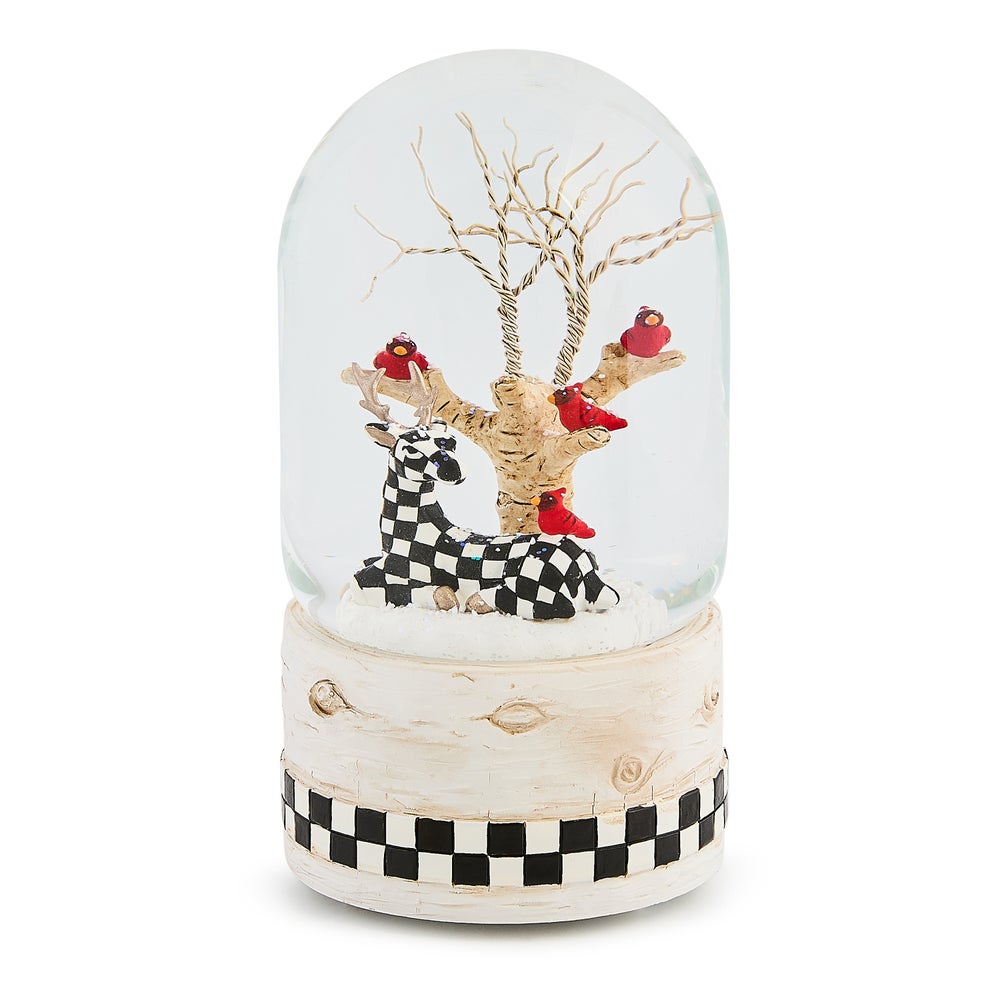Farmhouse Deer Snow Globe mackenzie-childs Panama imagen 1