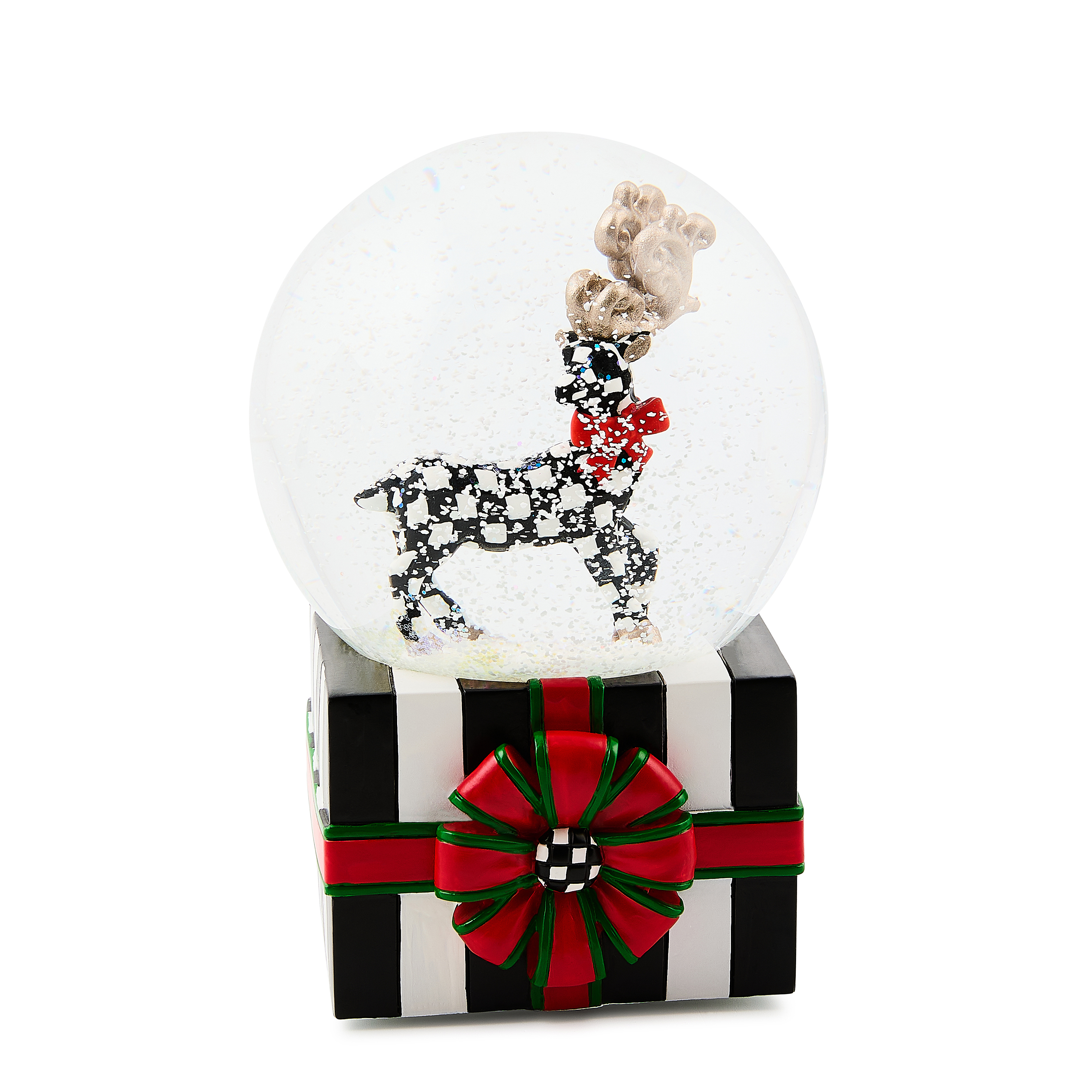 MacKenzie-Childs Courtly Deer Snowglobe - Thumbnail 2