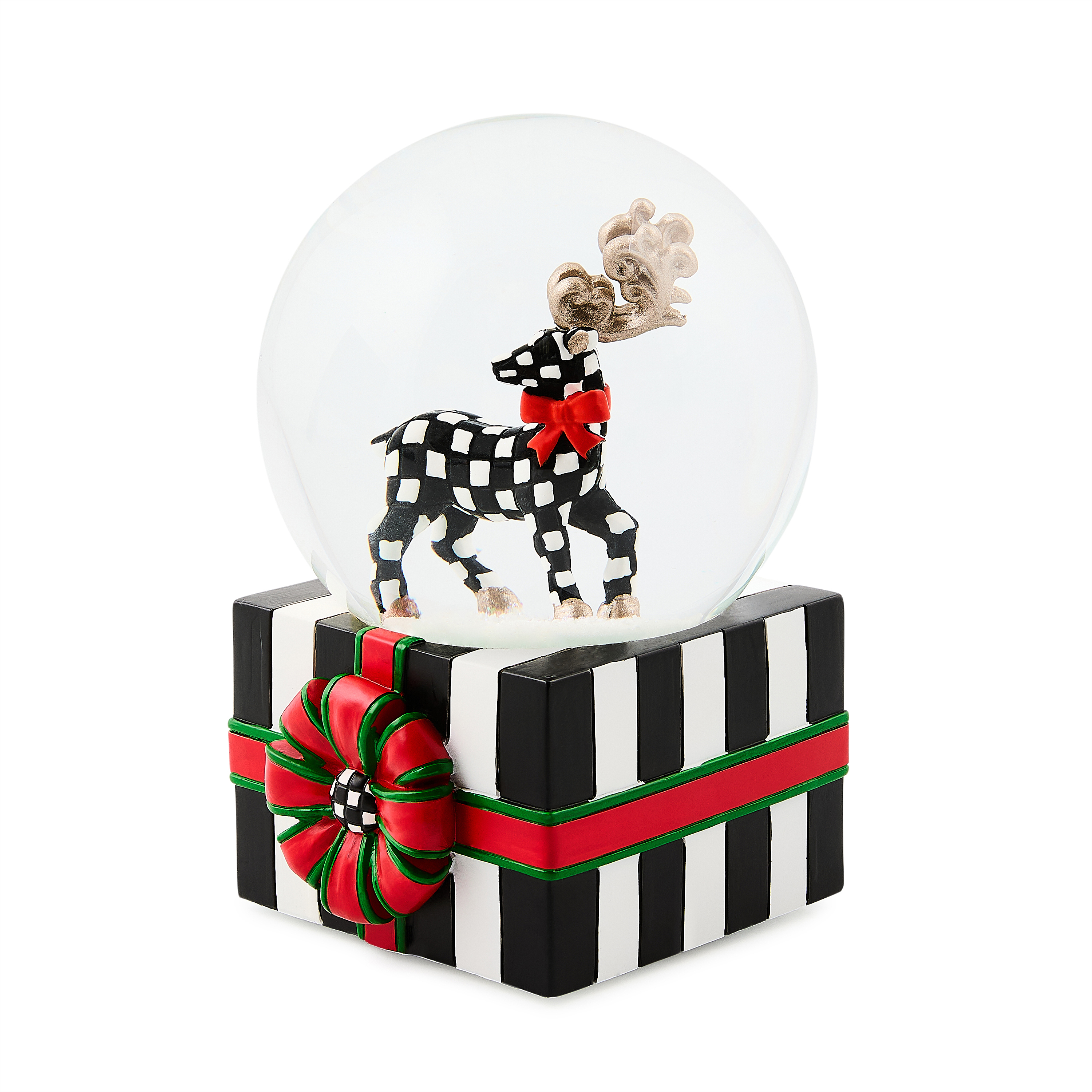 MacKenzie-Childs Courtly Deer Snowglobe - Thumbnail 4