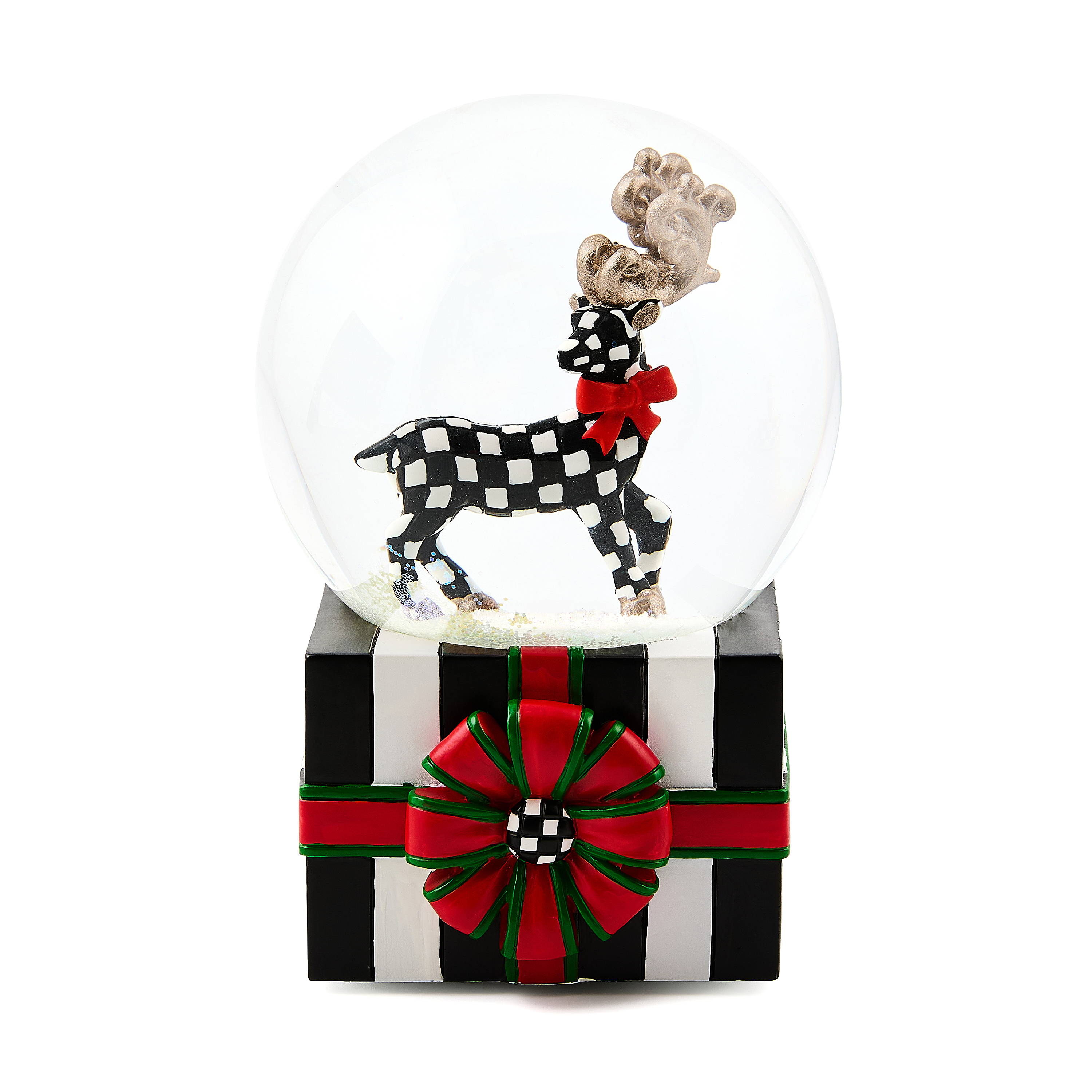 MacKenzie-Childs Courtly Deer Snowglobe - Thumbnail 3