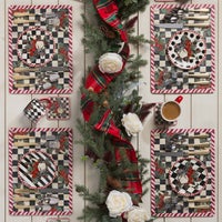 Scottish Bouquet Stacking Mugs - Set of 4
