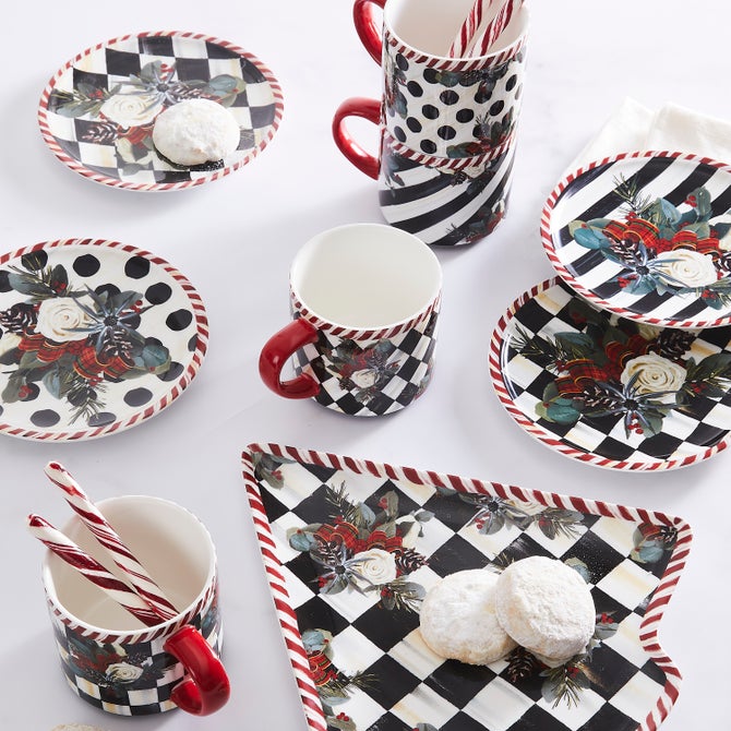 Scottish Bouquet Stacking Mugs - Set of 4 image number 3