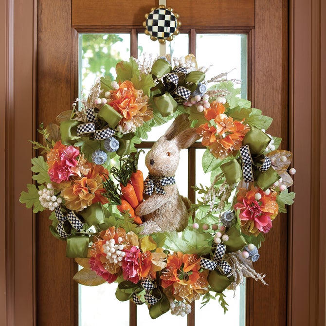 Courtly Check Wreath Hanger image number 2