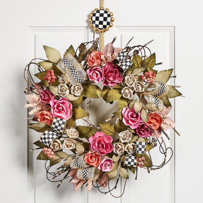 Courtly Check Wreath Hanger image number 13