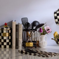 Courtly Check Utensil Caddy Set