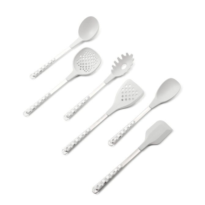 Sterling Check Utensil Caddy Set image number 1