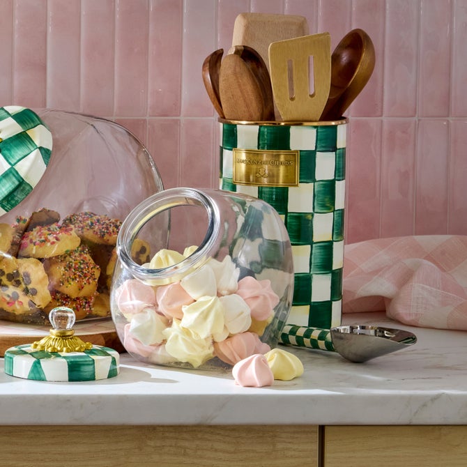 Emerald Check Small Scoop image number 1