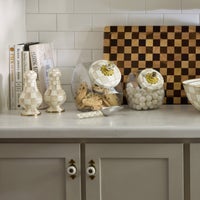 Mocha Check Small Scoop