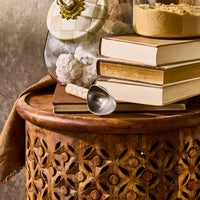 Mocha Check Small Scoop