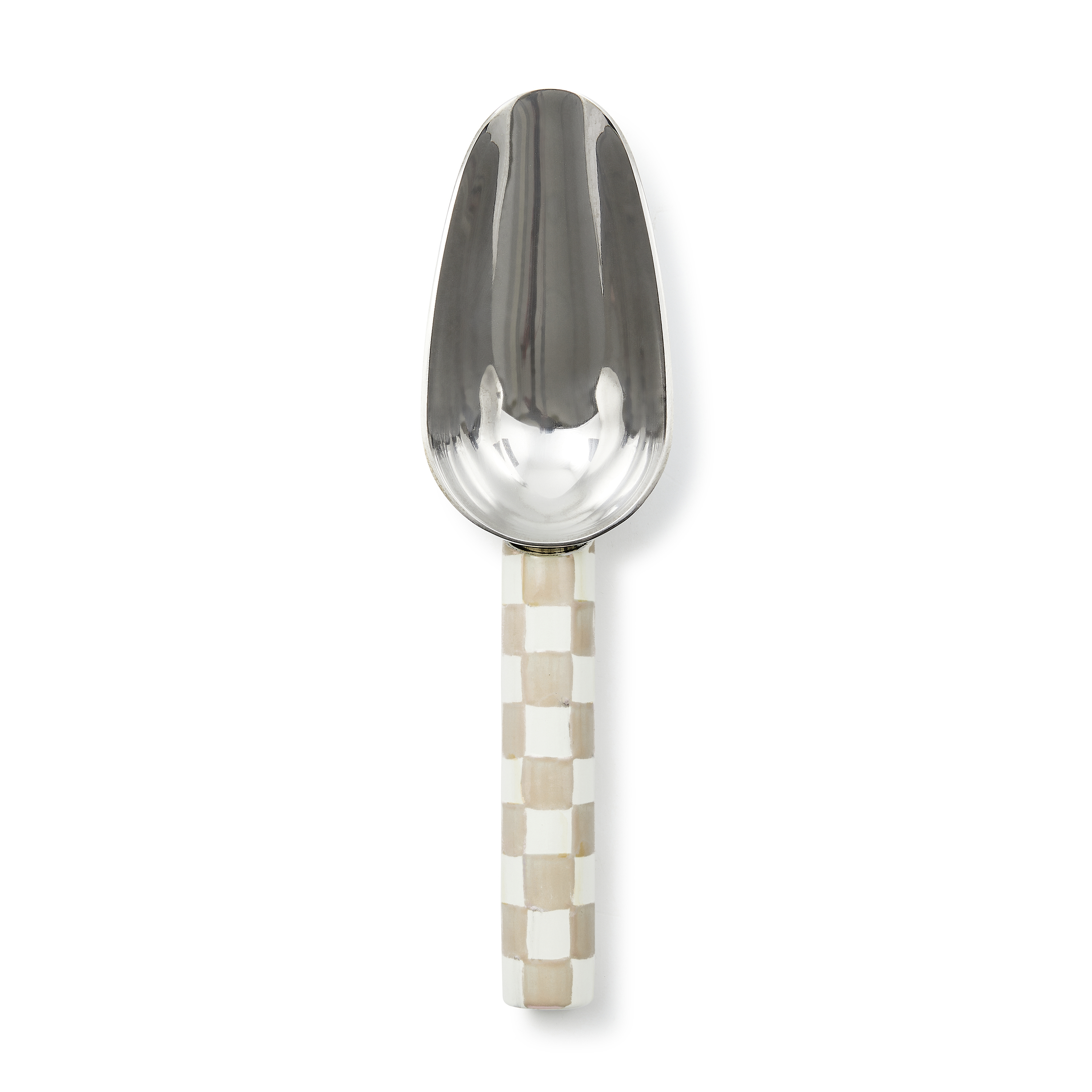 Mocha Check Small Scoop