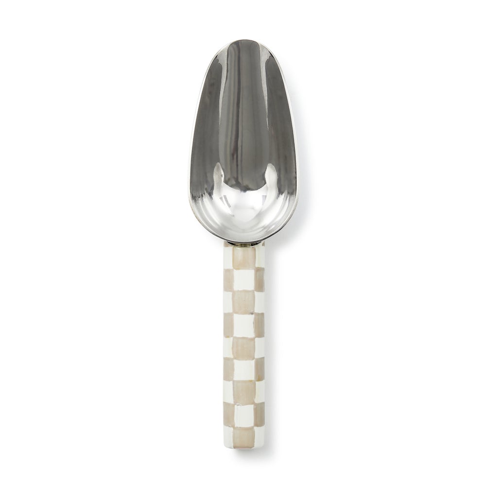Emerald Check Small Scoop - Mocha Check mackenzie-childs Panama imagen 1