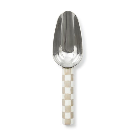 Mocha Check Small Scoop