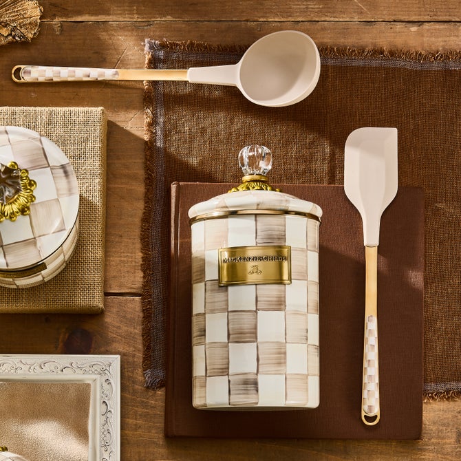 Mocha Check Spatula image number 1