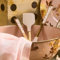 Mocha Check Kitchen Utensils