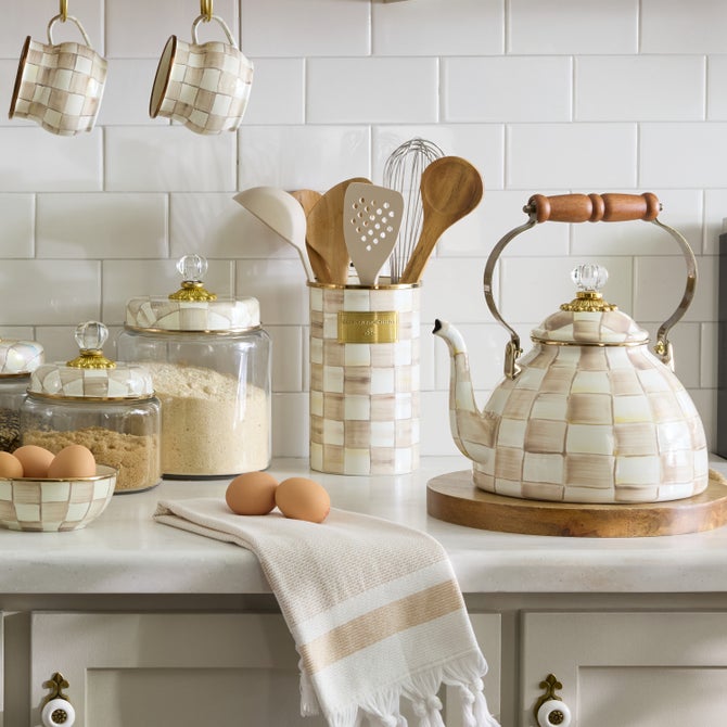 Mocha Check Slotted Spatula image number 6