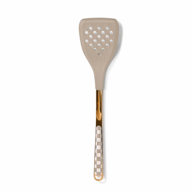 Mocha Check Kitchen Utensils image number 2