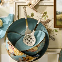 Mocha Check Slotted Turner