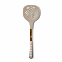 Mocha Check Slotted Turner