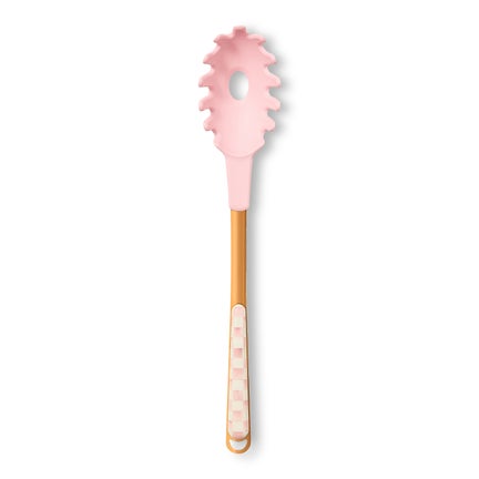 Rosy Check Pasta Spoon
