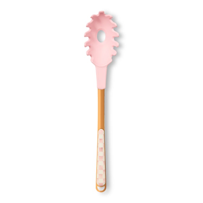 Rosy Check Pasta Spoon image number 0