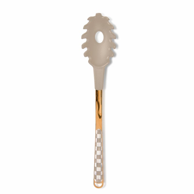 Mocha Check Pasta Spoon image number 0