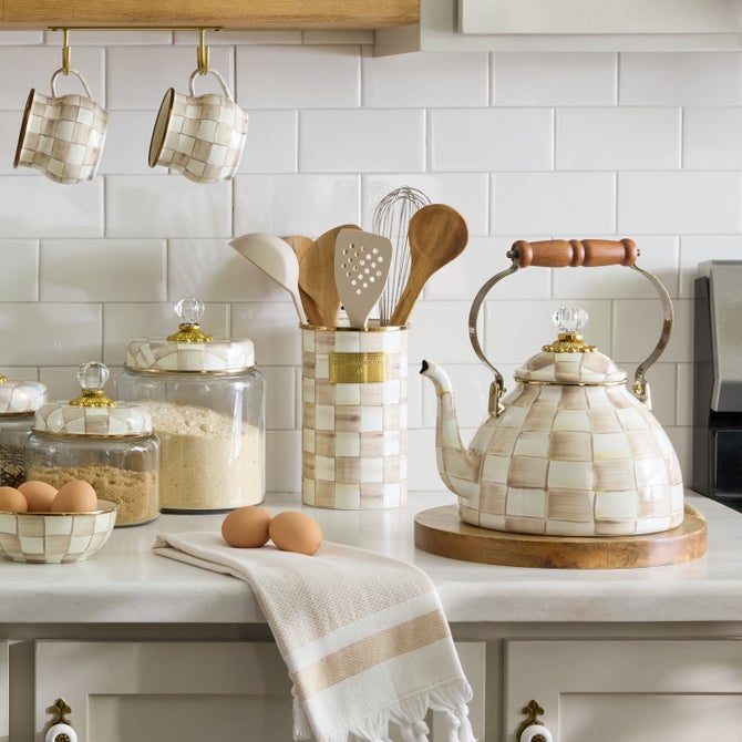 Mocha Check Ladle image number 5