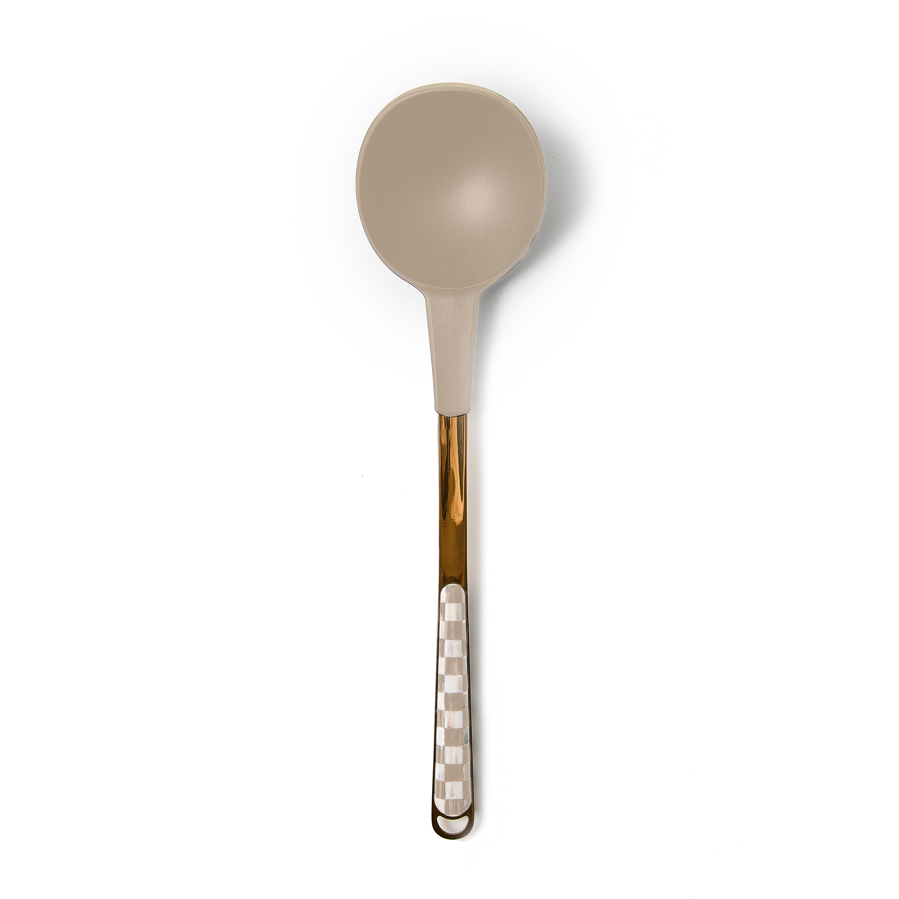 Mocha Check Ladle