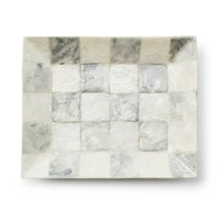 Sterling Check Capiz Bath Collection