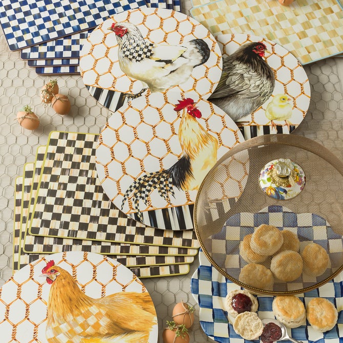 Courtly Check Cork Back Placemats, Set of 4 image number 3