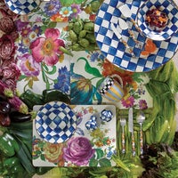 White Flower Market Placemats, Set of 4