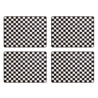 Courtly Checked Cork Back Placemat, Set of 4