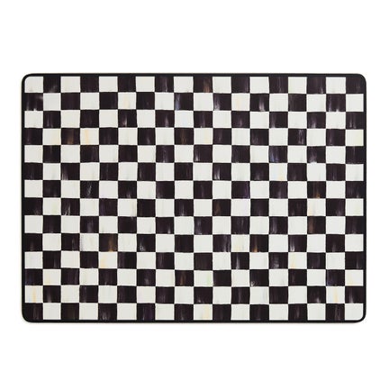 Courtly Check Cork Back Placemats, Set of 4